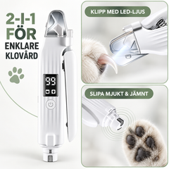 TryggKlo™ LED Hundnagelsax
