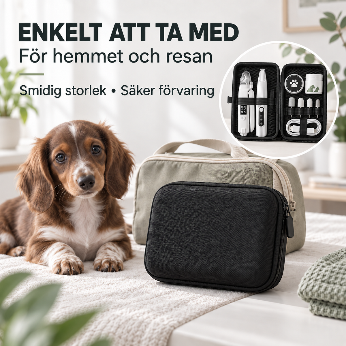 TryggKlo™ Förvaringsetui