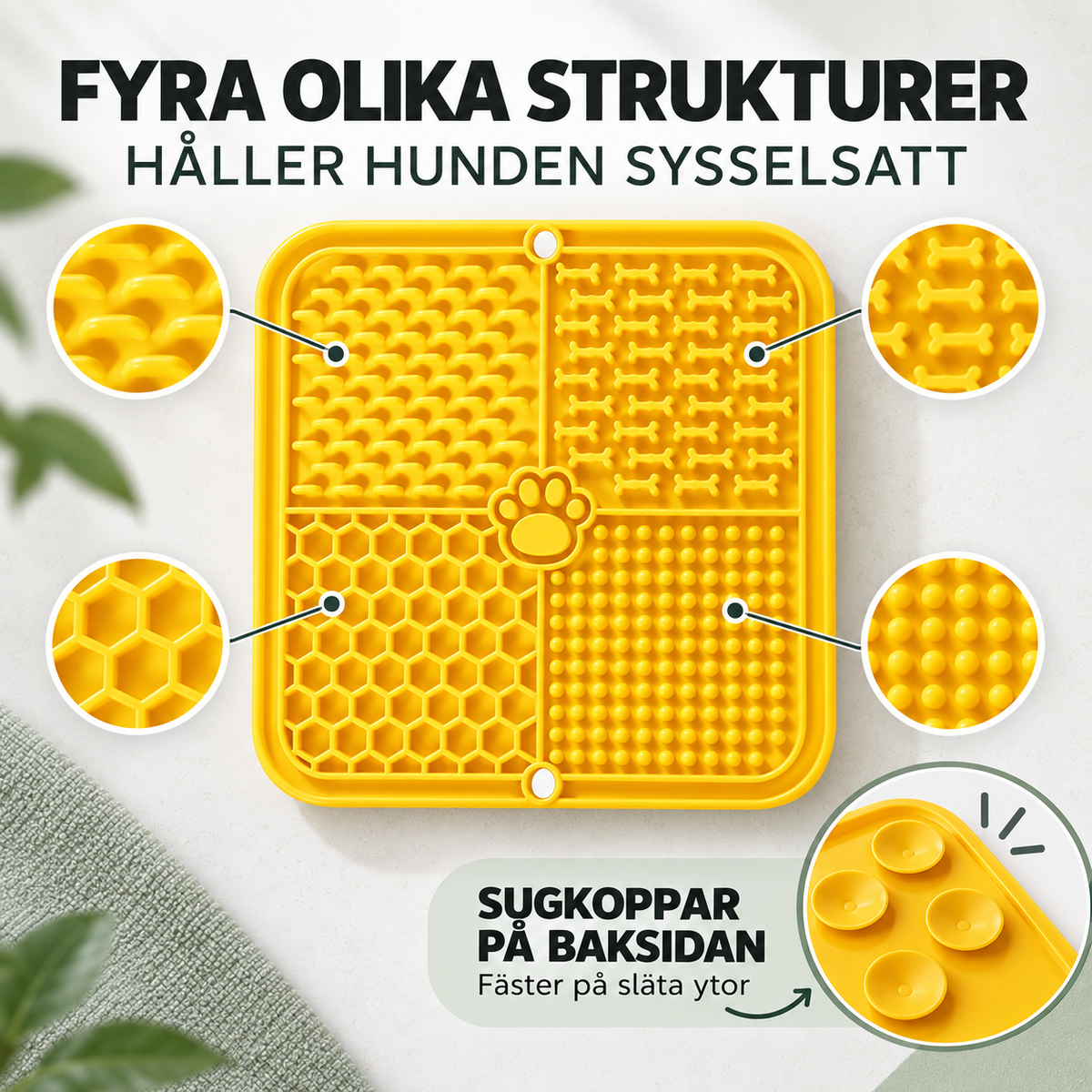 TryggKlo™ Lugnmatta för kloklippning