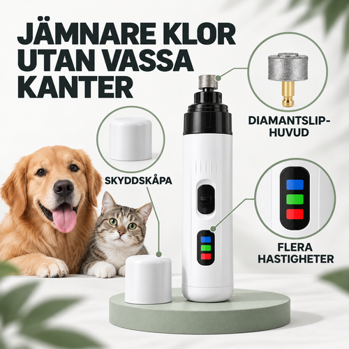TryggKlo™ Extra Sliphuvuden – 3-pack