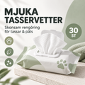 TryggKlo™ Tasservetter – 30-pack
