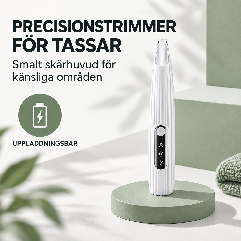 TryggKlo™ Elektrisk Tass-trimmer