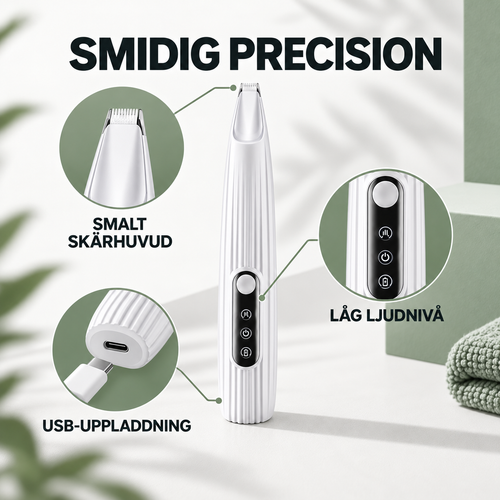 TryggKlo™ Elektrisk Tass-trimmer